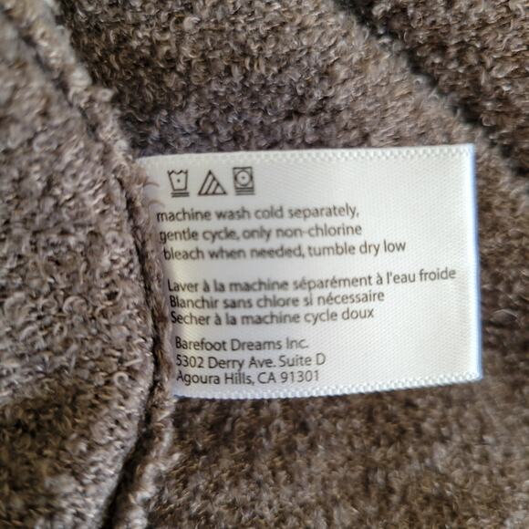 Barefoot Dreams Bamboo Chic Lite Calypso Wrap Ombre Brown 436 Women S/M - Picture 15 of 15